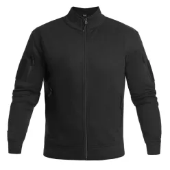 Mil-Tec Tactical Sweatjacke, Schwarz