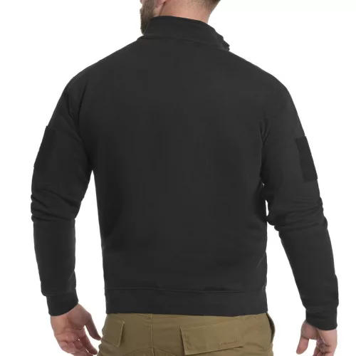 Mil-Tec Tactical Sweatjacke, Schwarz