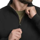 Mil-Tec Tactical Sweatjacke, Schwarz