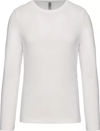 Kariban Long Sleeve T-Shirt, white