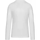 Kariban Langarm-T-Shirt, Weiß