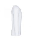 Kariban Langarm-T-Shirt, Weiß