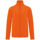 Kariban Falco micro fleece jacket, orange 3XL