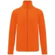 Kariban Falco micro fleece jacket, orange 3XL
