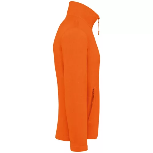 Kariban Falco micro fleece jacket, orange 3XL