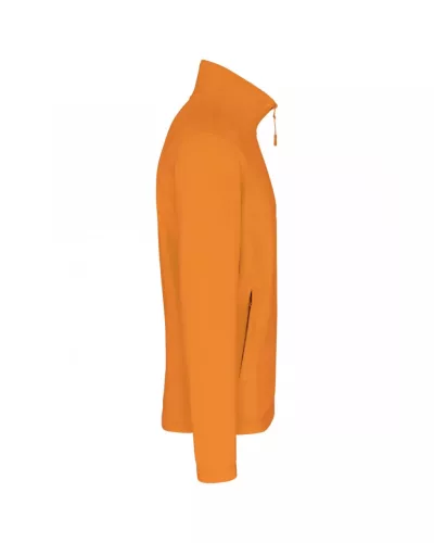 Kariban Falco micro fleece jacket, orange 3XL