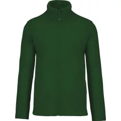 Kariban Falco micro fleece jacket, forest-green