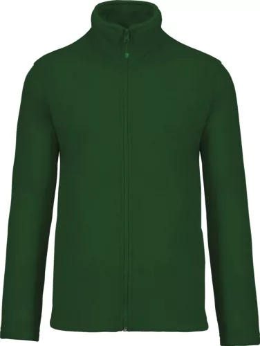 Kariban Falco mikro fleece dzseki, erdőzöld