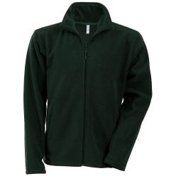 Kariban Falco micro fleece jacket, forest-green