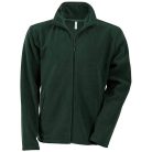 Kariban Falco micro fleece jacket, forest-green 3XL