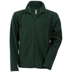 Kariban Falco micro fleece jacket, forest-green