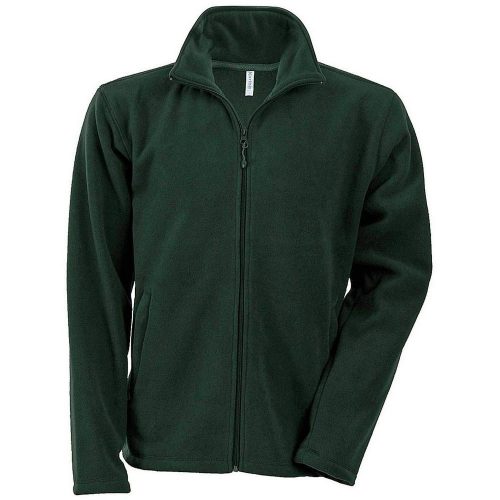 Kariban Falco micro fleece jacket, forest-green 3XL