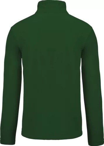 Kariban Falco micro fleece bunda, lesná zelená 3XL