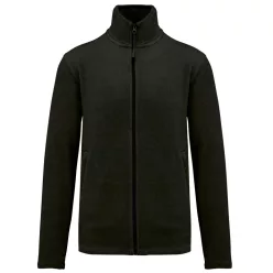 Kariban Falco micro fleece jacket, black