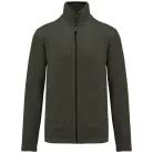 Kariban Falco mikro fleece dzseki, olivazöld 2XL