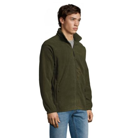 Sol's micro fleece jacket, army-green 4XL