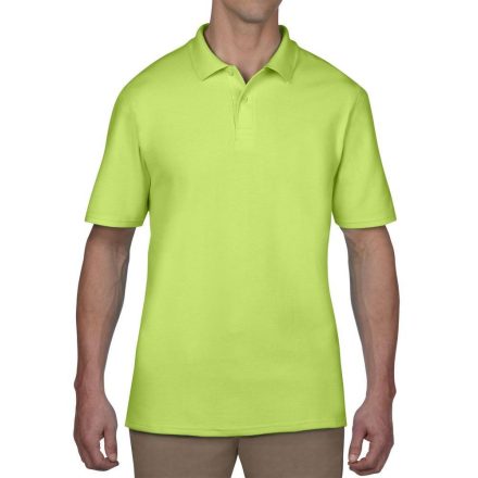 Anvil pique T-Shirt, Lime