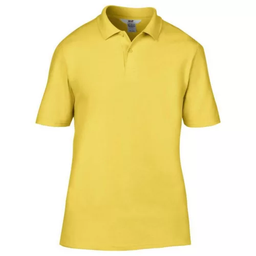 Anvil pique T-Shirt, Gelb