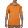 Anvil pique T-Shirt, Mandarine S