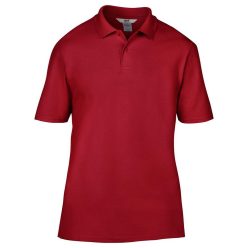 Anvil pique T-Shirt, Rot