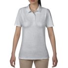 Anvil female pique polo, grey S