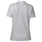 Anvil female pique polo, grey