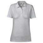 Anvil female pique polo, grey S