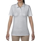 Anvil female pique polo, grey