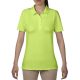 Anvil female pique polo, green S
