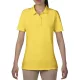 Anvil female pique polo, yellow