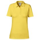 Anvil female pique polo, yellow