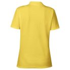 Anvil female pique polo, yellow