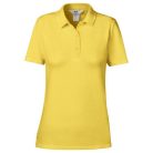Anvil female pique polo, yellow S