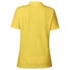 Anvil female pique polo, yellow S