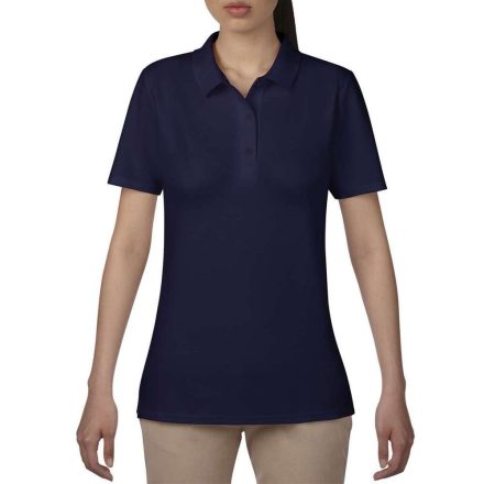 Anvil Frauen pique T-Shirt, Blau