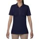 Anvil female pique polo, blue