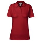 Anvil female pique polo, red S