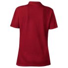 Anvil female pique polo, red S