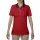 Anvil Frauen pique T-Shirt, Rot/NAVY S