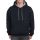 Gildan hooded sweatshirt, black/grey