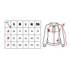 Gildan Pullover mit Kapuze, Rot/Grau