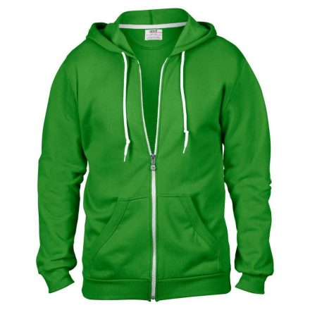 Anvil hooded sweatshirt, apple green S