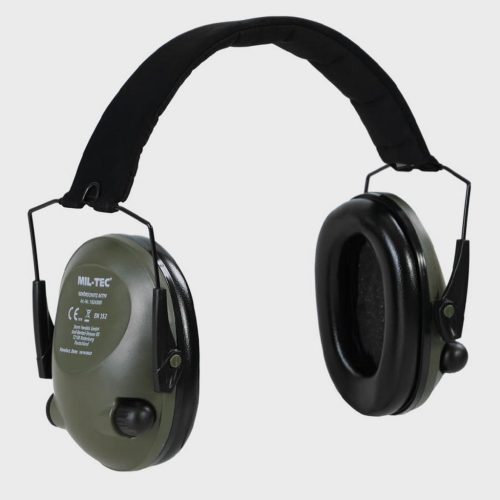 Protectie pentru urechi Mil-Tec aktiv, verde