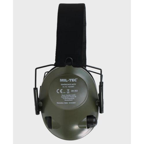 Protectie pentru urechi Mil-Tec aktiv, verde