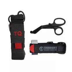 Rhino Rescue tourniquet kit, black