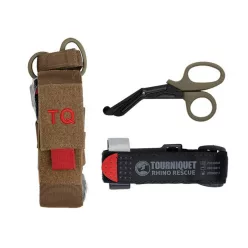Rhino Rescue tourniquet kit, coyote