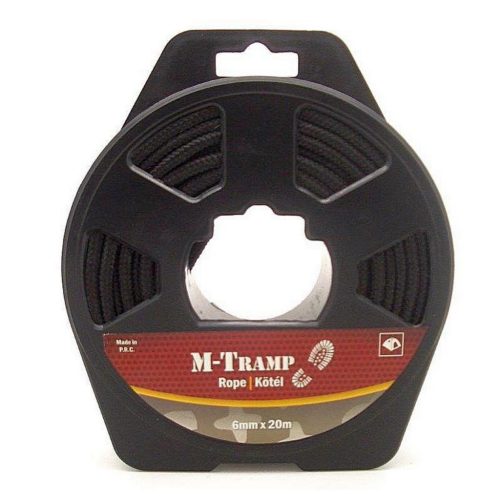 M-Tramp Purlon Rope, black 6 mm x 20 m