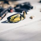 Mechanix Type-X tactical eyewear, amber