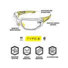 Mechanix Type-X tactical eyewear