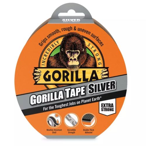 Gorilla duct tape, grey 32m